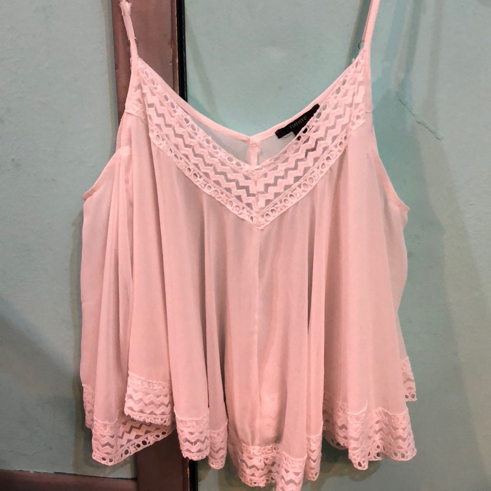 Forever 21 off the shoulder tank